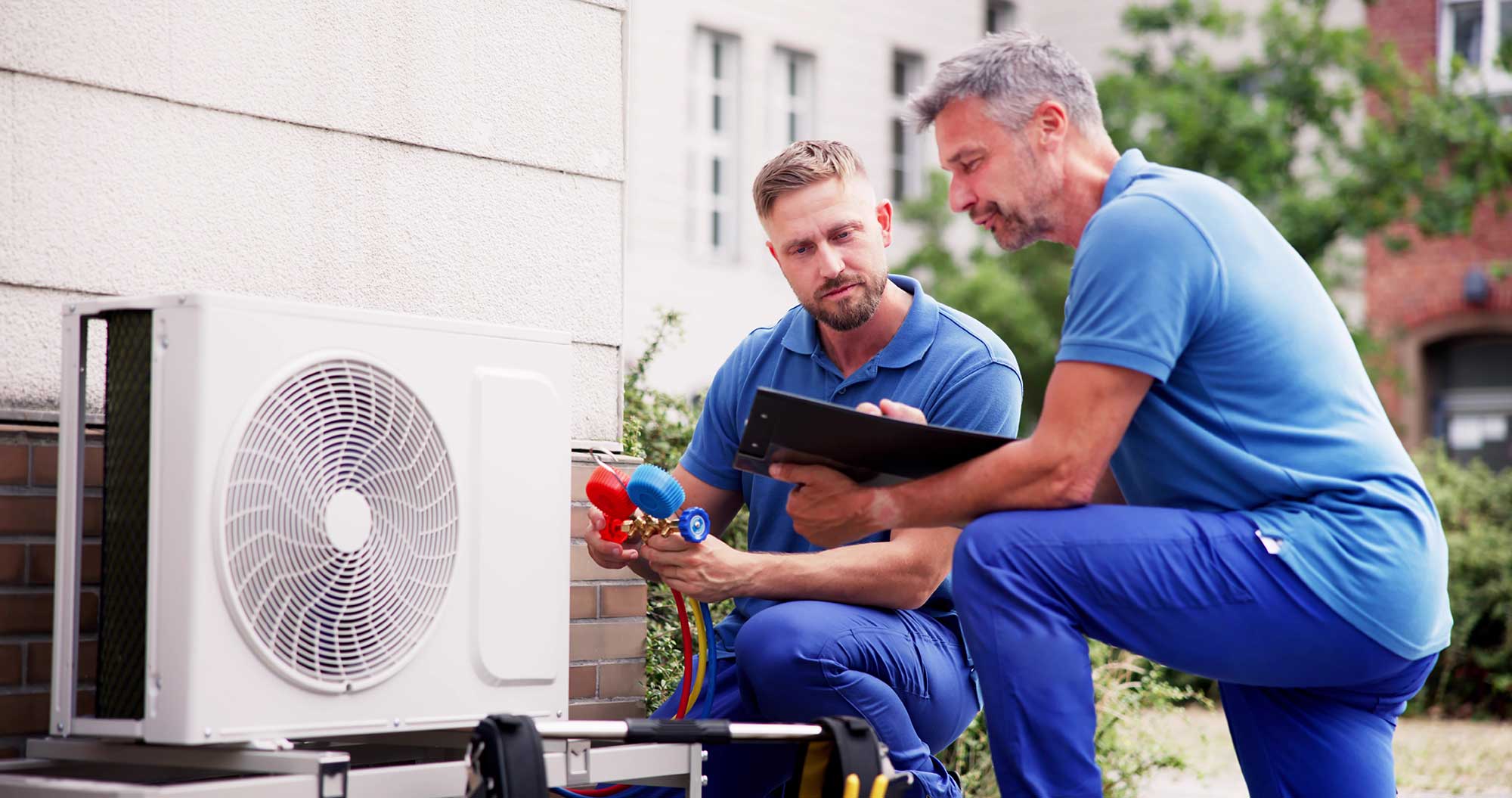 maintenance of heating and air conditioning system